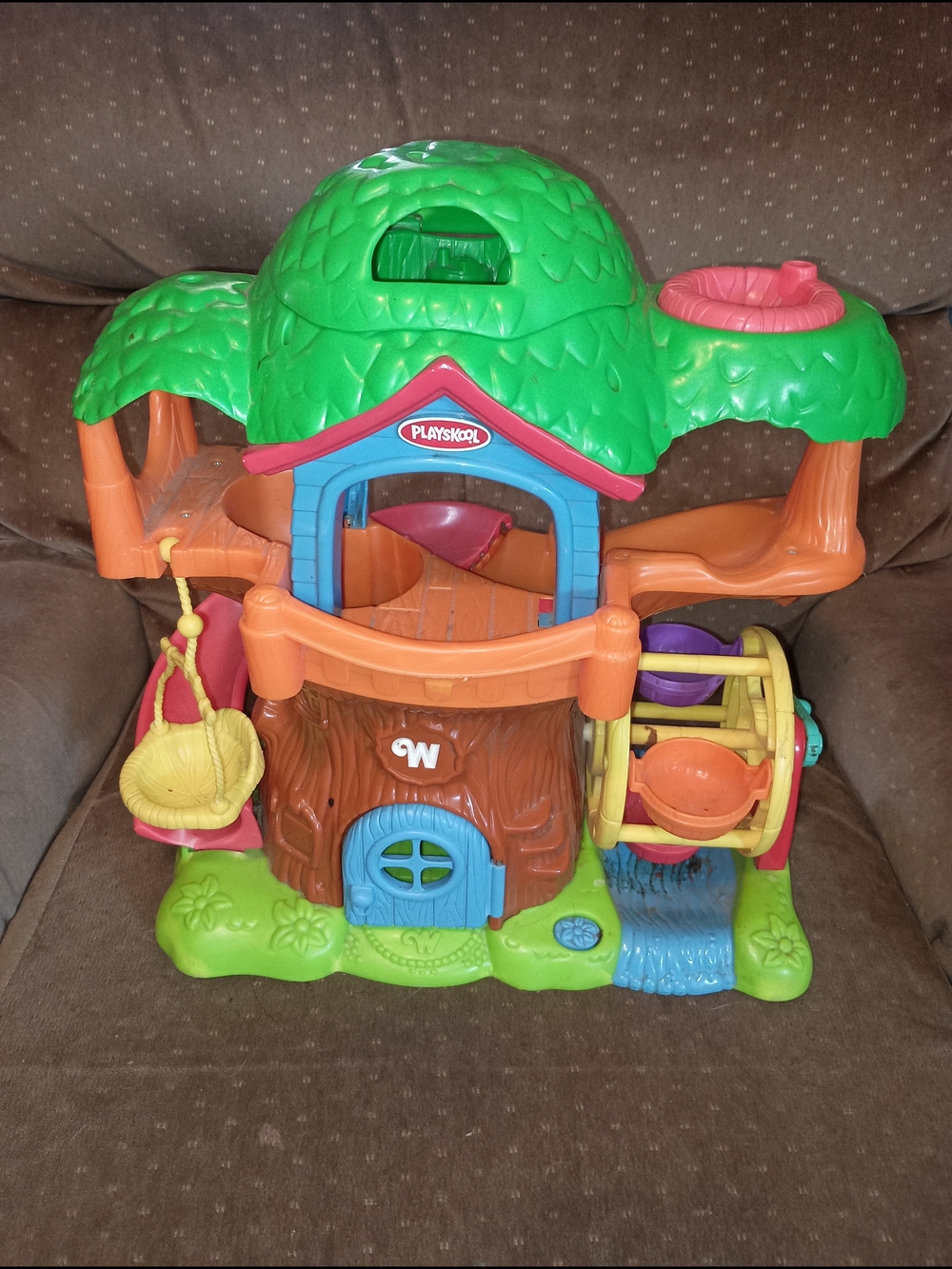 2004 Playskool Green Treehouse Activity Playset for Kids